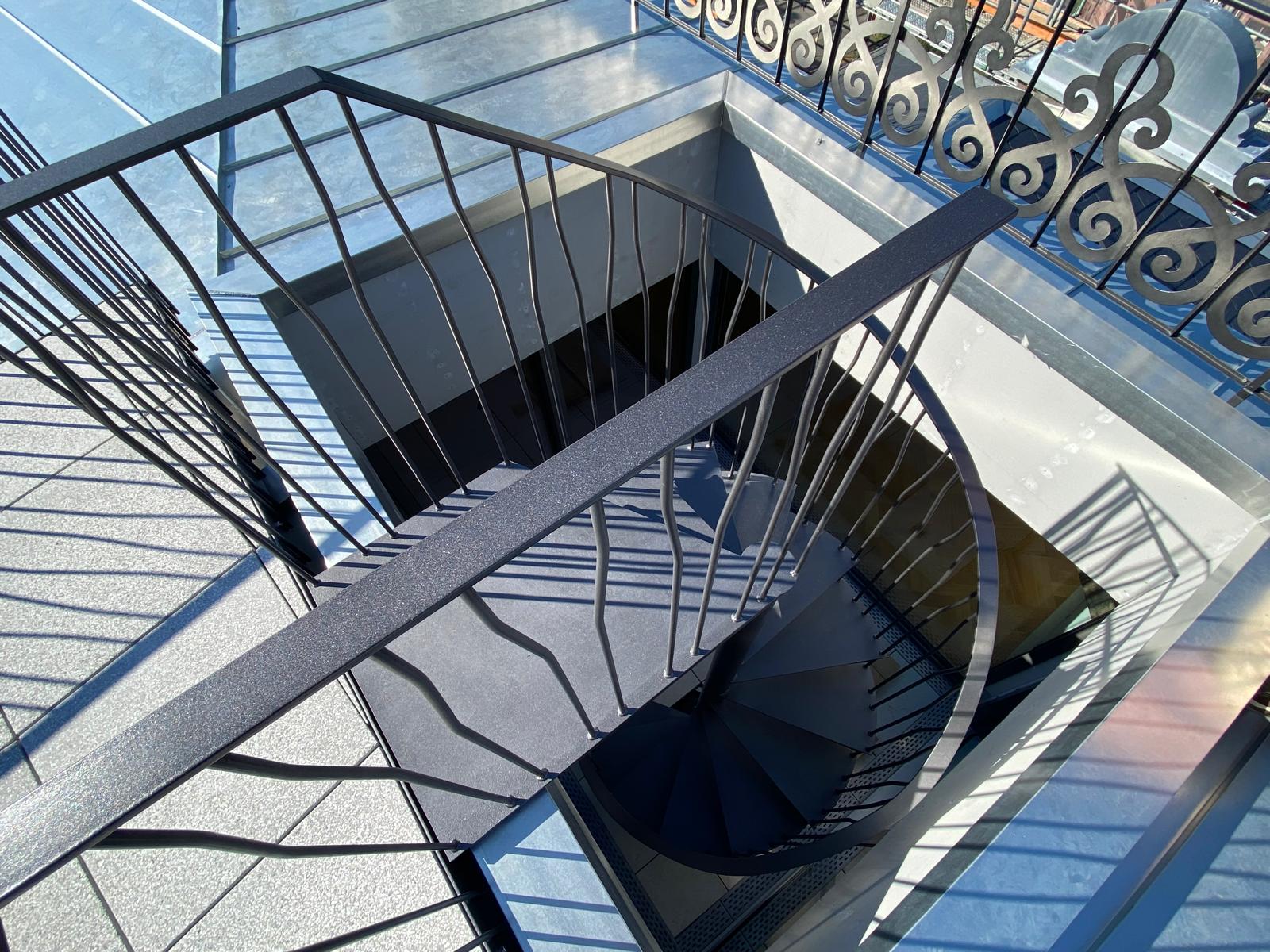 Wendeltreppe Detailansicht