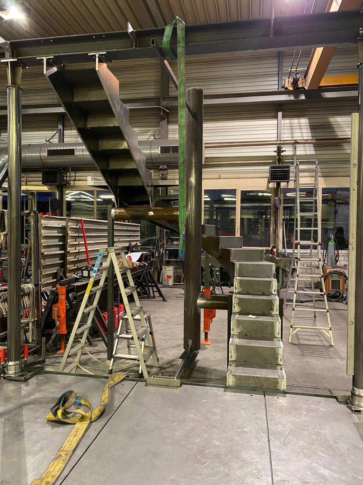 Fabrikationsplanung — CAD-Plan und technische Detailzeichnung